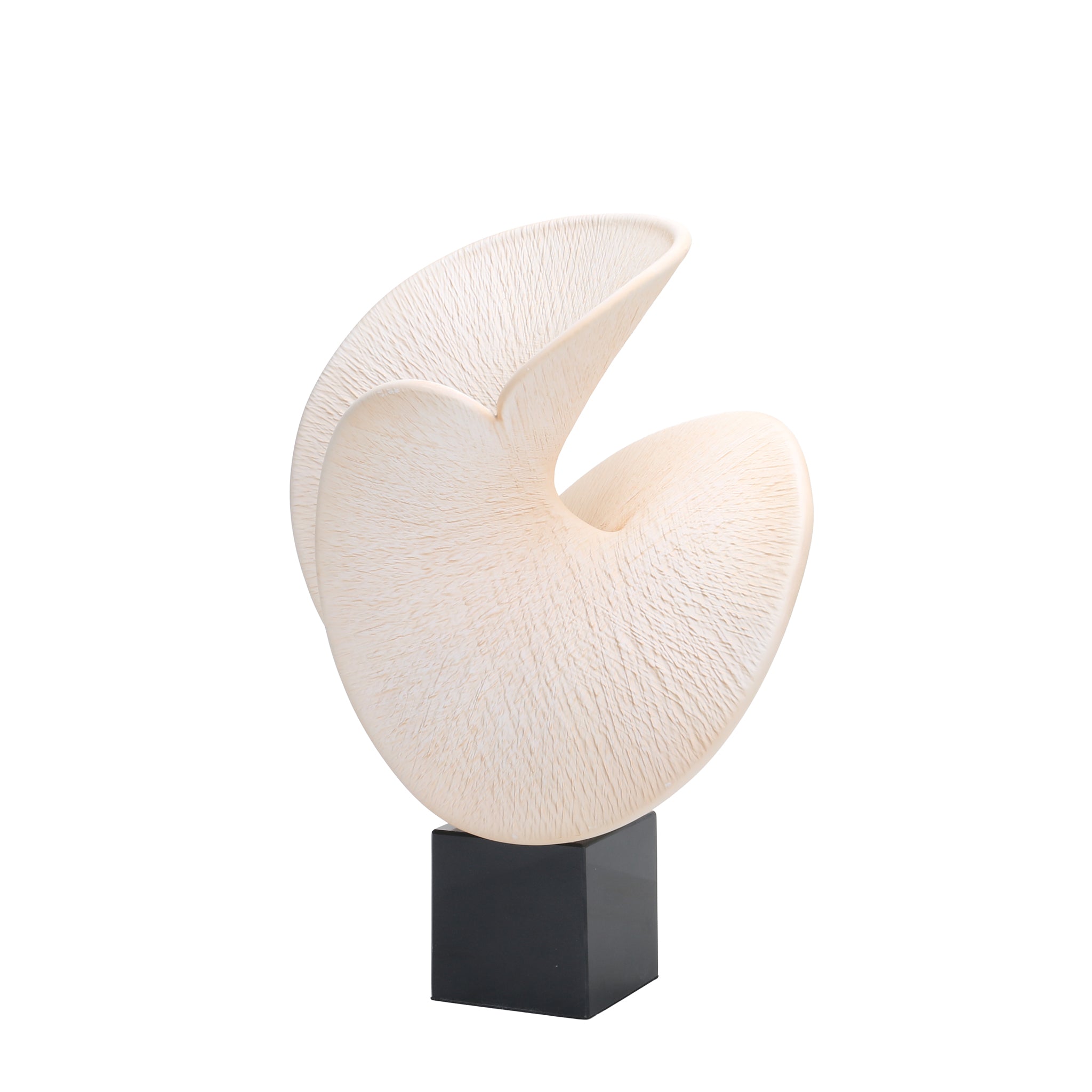 Nautara Shell Look Sculpture - Beige Homewares Kim-Core