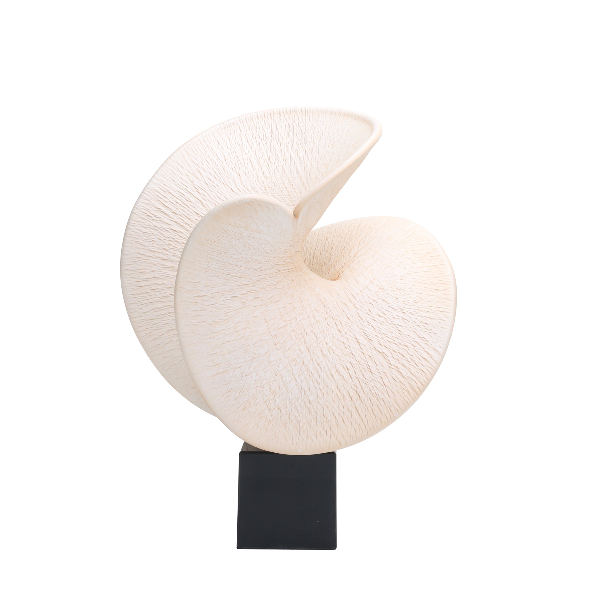 Nautara Shell Look Sculpture - Beige Homewares Kim-Core