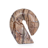 Orvia Sea Waves Marble Sculpture - Brown Homewares Kim-Core