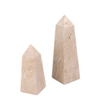 Bravon Obelisks Small Sculpture - Beige Homewares Kim-Core
