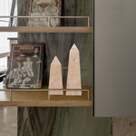 Bravon Obelisks Small Sculpture - Beige Homewares Kim-Core