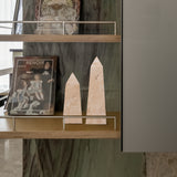 Bravon Obelisks Small Sculpture - Beige Homewares Kim-Core