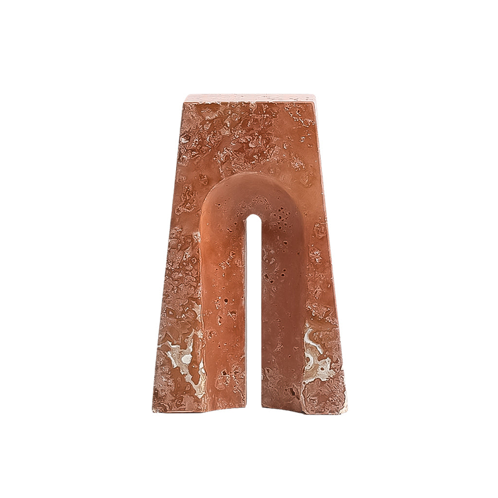 Brava Arch Hight Marble Sclupture - Red Homewares Floco-Core