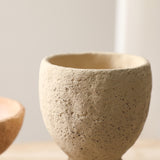 Luma Coarse Grain Cement Pot A Homewares Floco-Core
