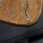 Orva Leaf Shaped Marble Plate - Coffee Homewares Floco-Core
