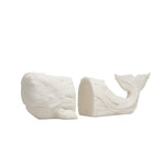Sandstone Whale Bookend - White Homewares Floco-Core