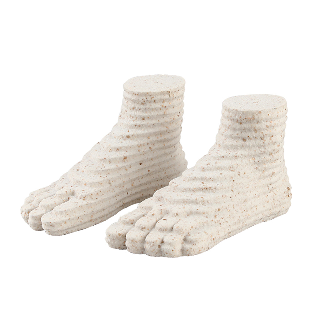 Sandy Feet Sclupture - White Homewares Floco-Core