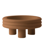Dune Round Hight Plate - Brown Homewares Floco-Core