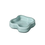 Ondra Glass Petal Plate B - Blue Homewares Floco-Core
