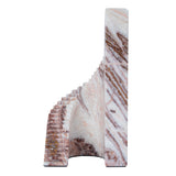 Tavira Step Marble Sculpture - Red Ochre Homewares Kim-Core