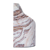 Tavira Step Marble Sculpture - Red Ochre Homewares Kim-Core