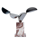 Avela Silver Winged Sculpture - Red Ochre Homewares Kim-Core
