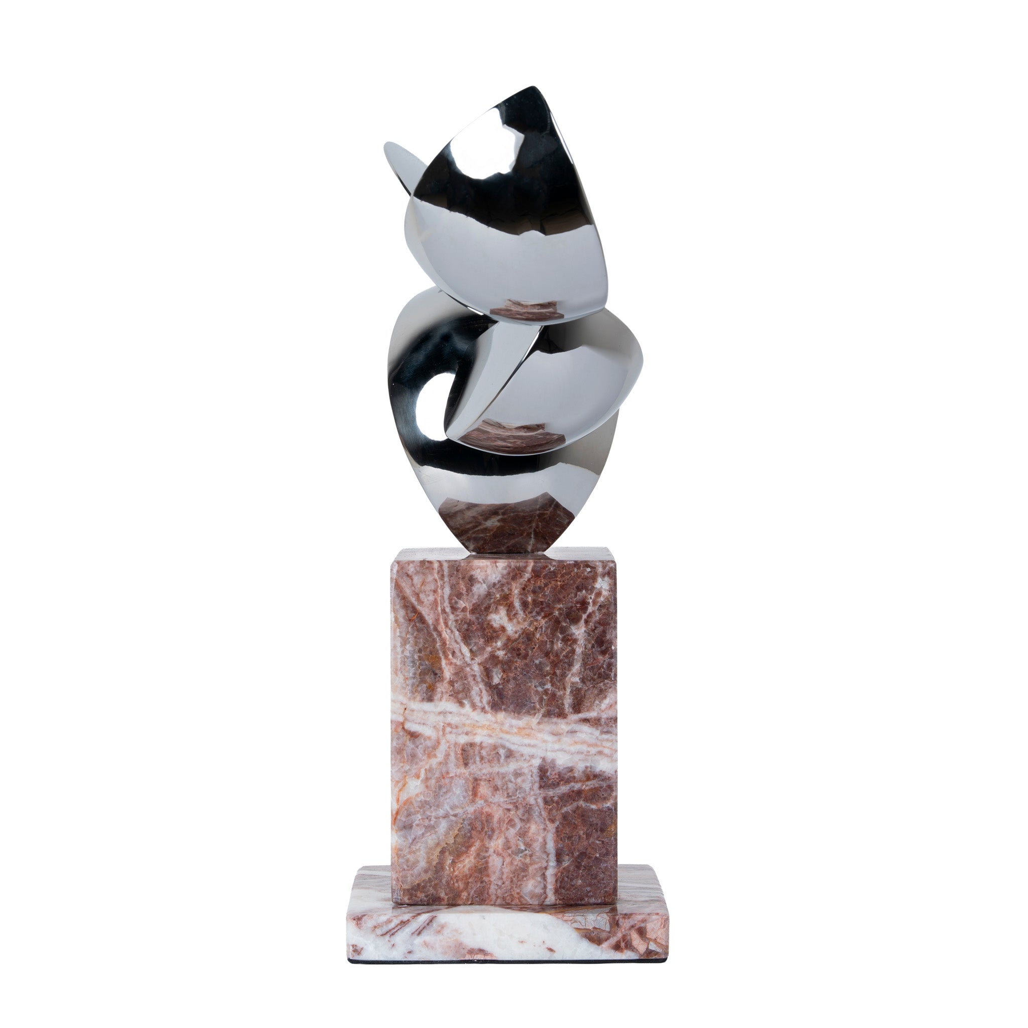 Avela Silver Winged Sculpture - Red Ochre Homewares Kim-Core