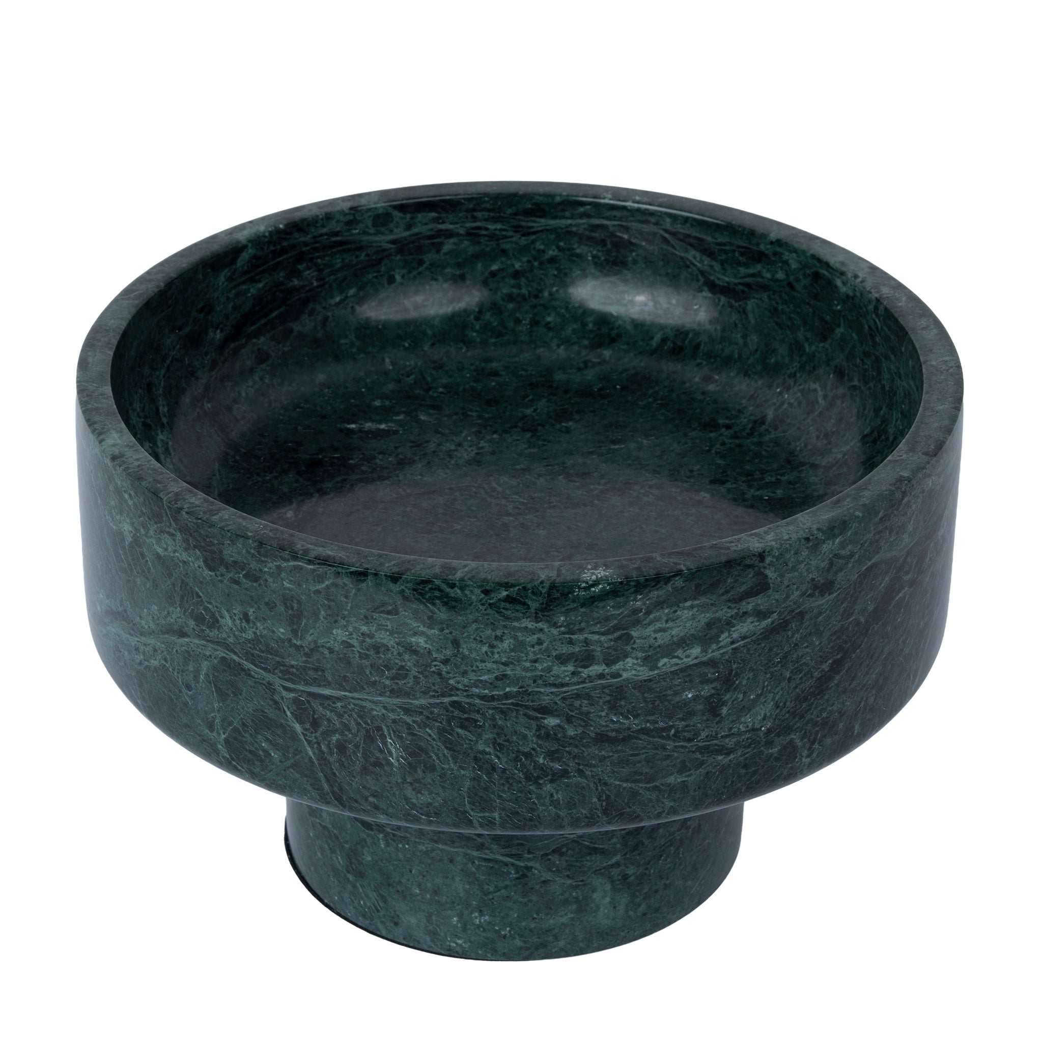 Ardena Round Marble Tray - Green Homewares Kim-Core