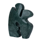 Elani Carved Marble Accent Sculpture - Green Homewares Kim-Core