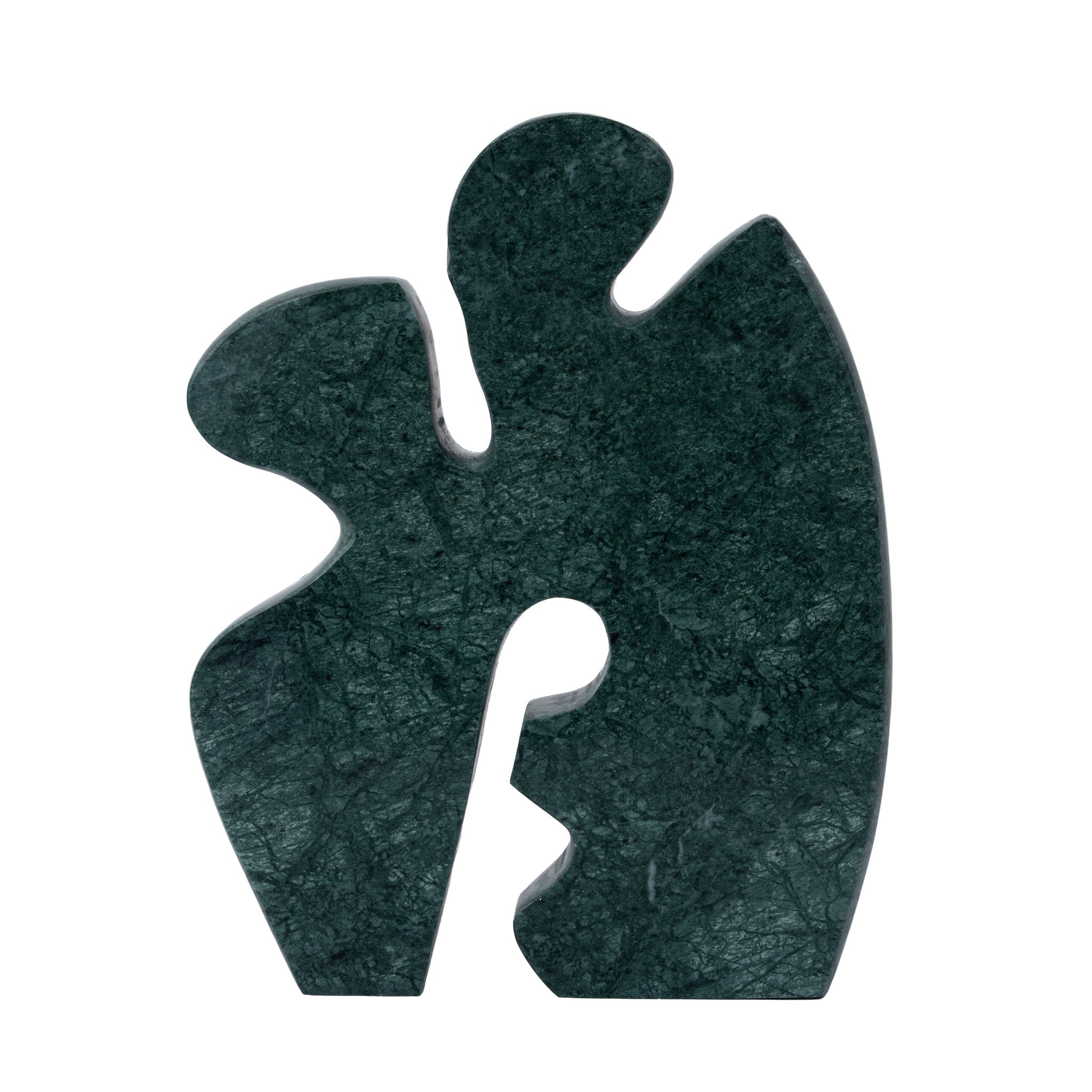Elani Carved Marble Accent Sculpture - Green Homewares Kim-Core