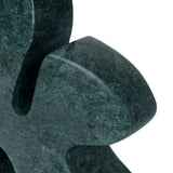 Elani Carved Marble Accent Sculpture - Green Homewares Kim-Core