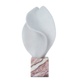 Marisca Geometric Marble Sculpture - Red Ochre Homewares Kim-Core
