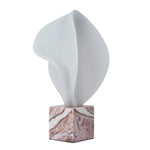 Marisca Geometric Marble Sculpture - Red Ochre Homewares Kim-Core