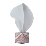 Marisca Geometric Marble Sculpture - Red Ochre Homewares Kim-Core