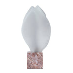 Marisca Geometric Marble Sculpture - Red Ochre Homewares Kim-Core