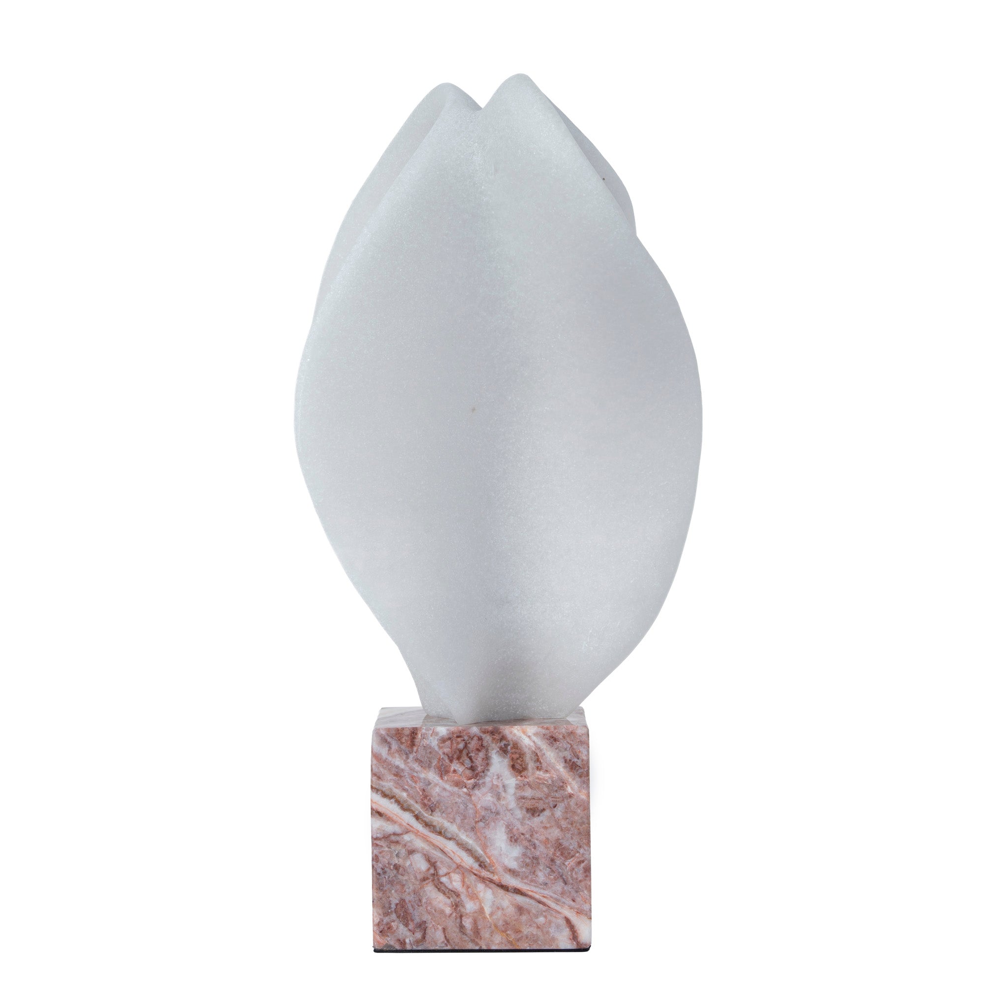 Marisca Geometric Marble Sculpture - Red Ochre Homewares Kim-Core