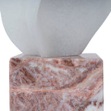 Marisca Geometric Marble Sculpture - Red Ochre Homewares Kim-Core