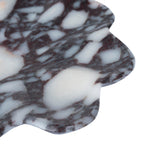 Lumea Sculptural Marble Tray - Bulgari Purple Homewares Kim-Core
