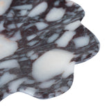 Lumea Sculptural Marble Tray - Bulgari Purple Homewares Kim-Core