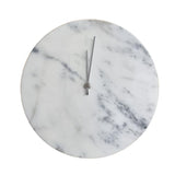 Ex Display - Marcella Marble Wall Clock - White Clock Albi-Local   