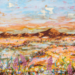 A Moment Of Magic, By Elle Pervez Wall Art Gioia-Local 50x50cm Framed Canvas Gold