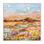 A Moment Of Magic, By Elle Pervez Wall Art Gioia-Local 50x50cm Framed Canvas White