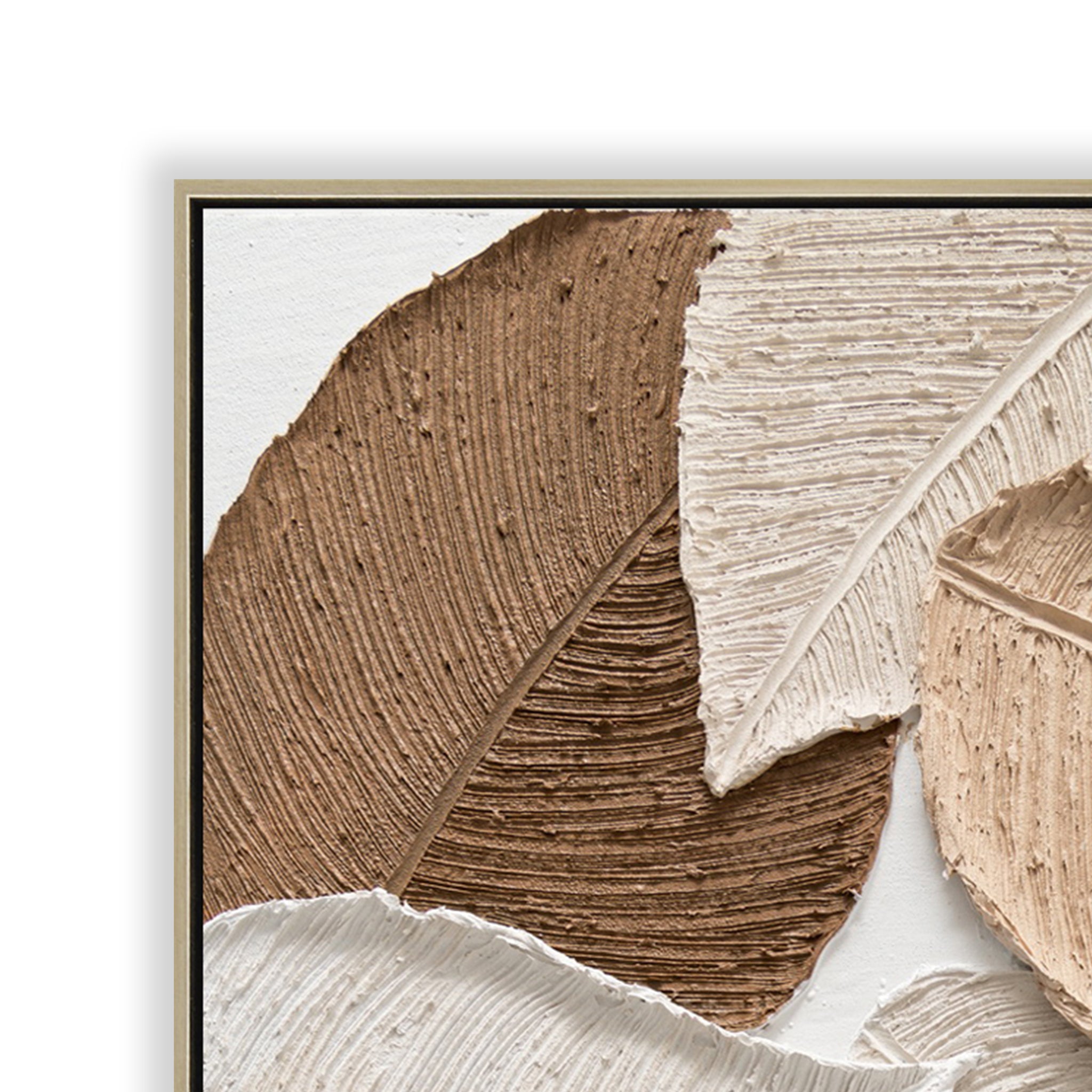 Leafeon 80 x 120cm Framed Canvas - Natural Wall Art Cloud-Core