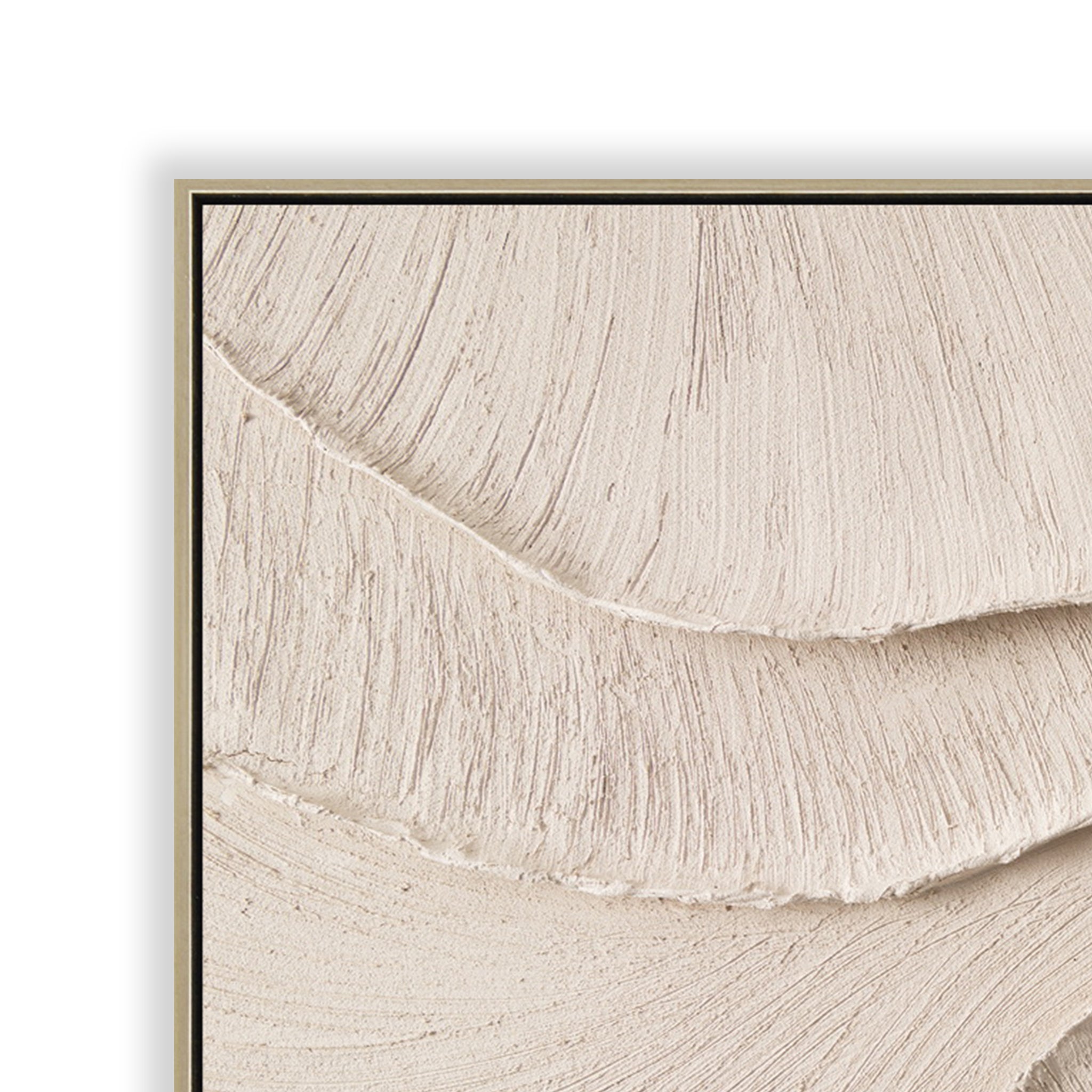 Isola Tide 120 x 80cm Framed Canvas - Natural Wall Art Cloud-Core