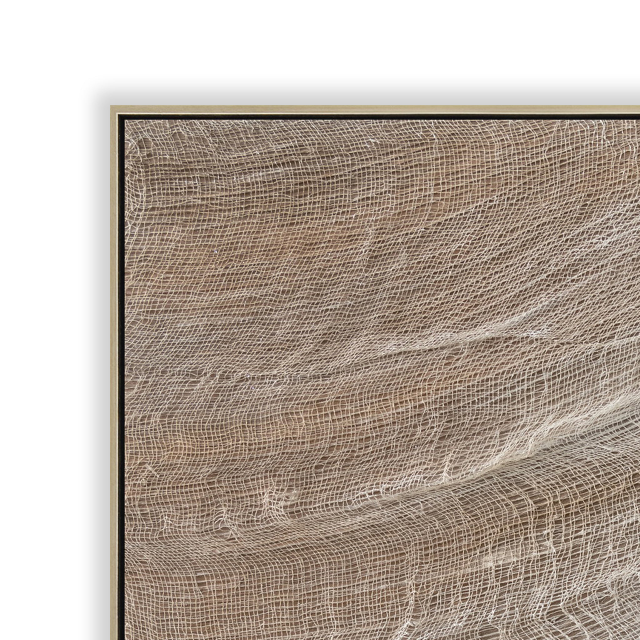 Ondelle 80 x 100cm Framed Canvas - Natural Wall Art Cloud-Core