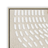 Solune 80 x 120cm Framed Canvas - Natural Wall Art Cloud-Core