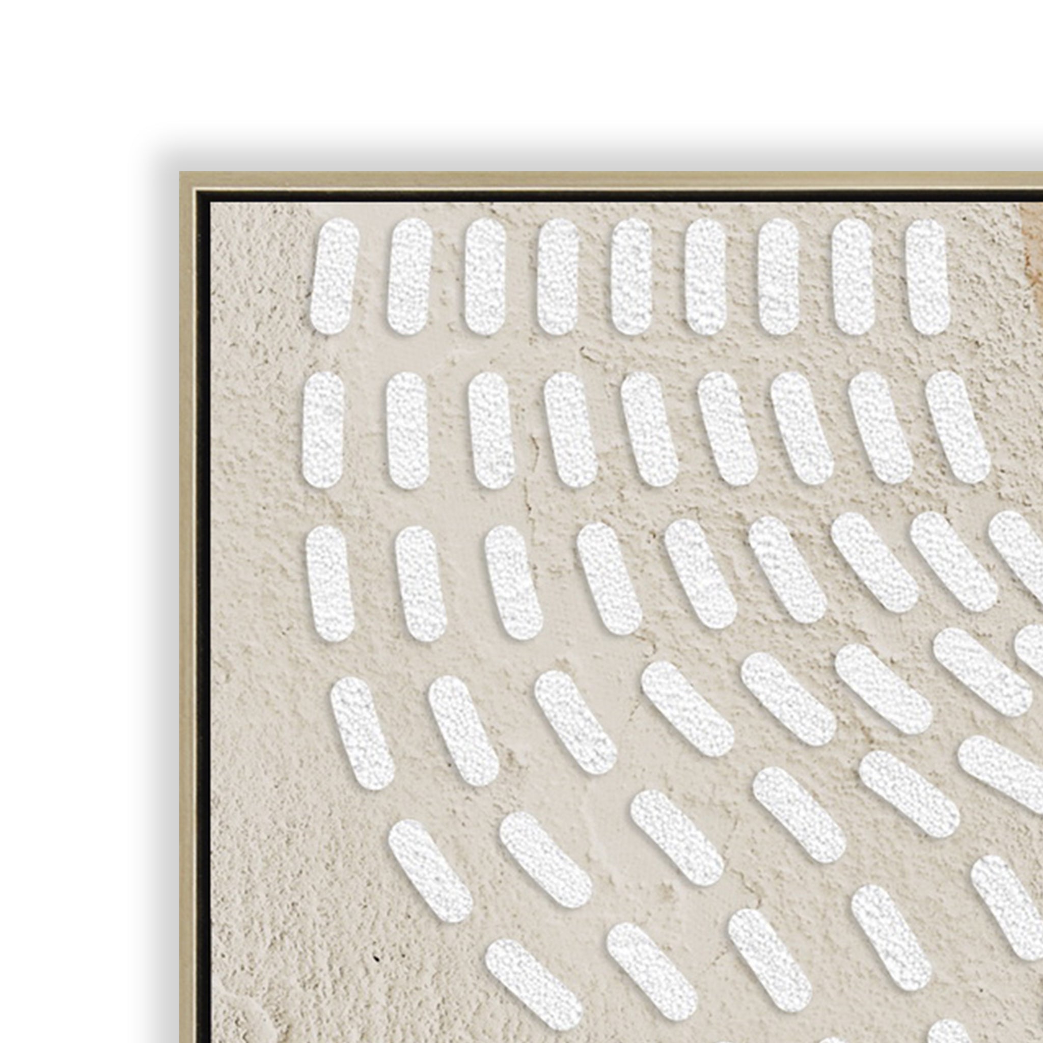 Solune 80 x 120cm Framed Canvas - Natural Wall Art Cloud-Core