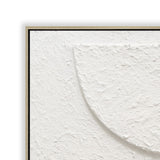 Yin & Yang Style A 80 x 120cm Framed Canvas - Natural Wall Art Cloud-Core