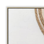 Lina Style A 60 x 90cm Framed Canvas - Natural Wall Art Cloud-Core