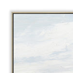 Calvia 80 x 120cm Framed Canvas - Natural Wall Art Cloud-Core