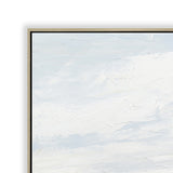 Calvia 80 x 120cm Framed Canvas - Natural Wall Art Cloud-Core
