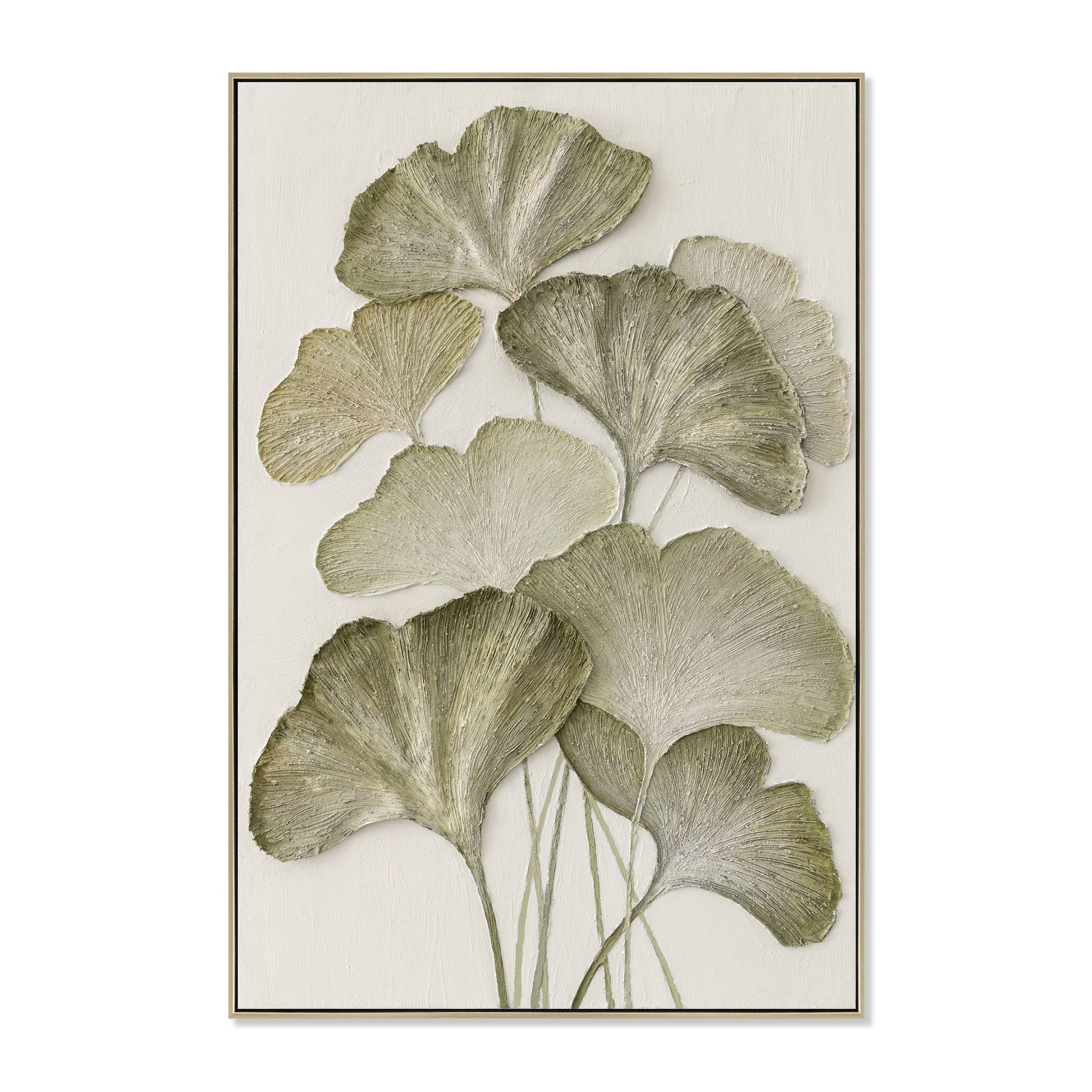 Nuvella Style B 80 x 120cm Framed Canvas - Natural Wall Art Cloud-Core