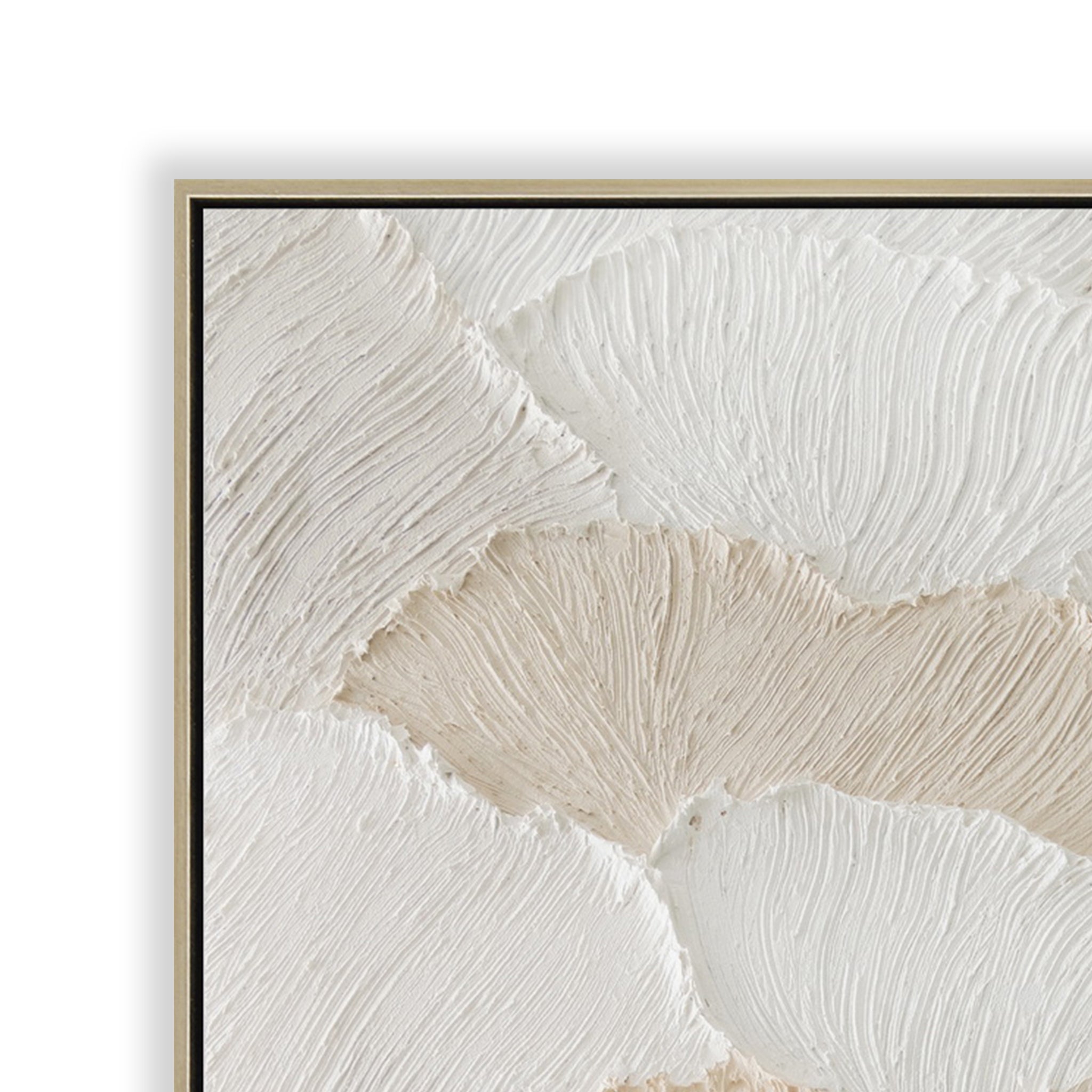 Terella 80 x 120cm Framed Canvas - Natural Wall Art Cloud-Core