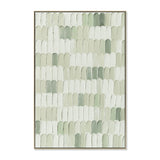 Veridian 60 x 90cm Framed Canvas - Natural Wall Art Cloud-Core