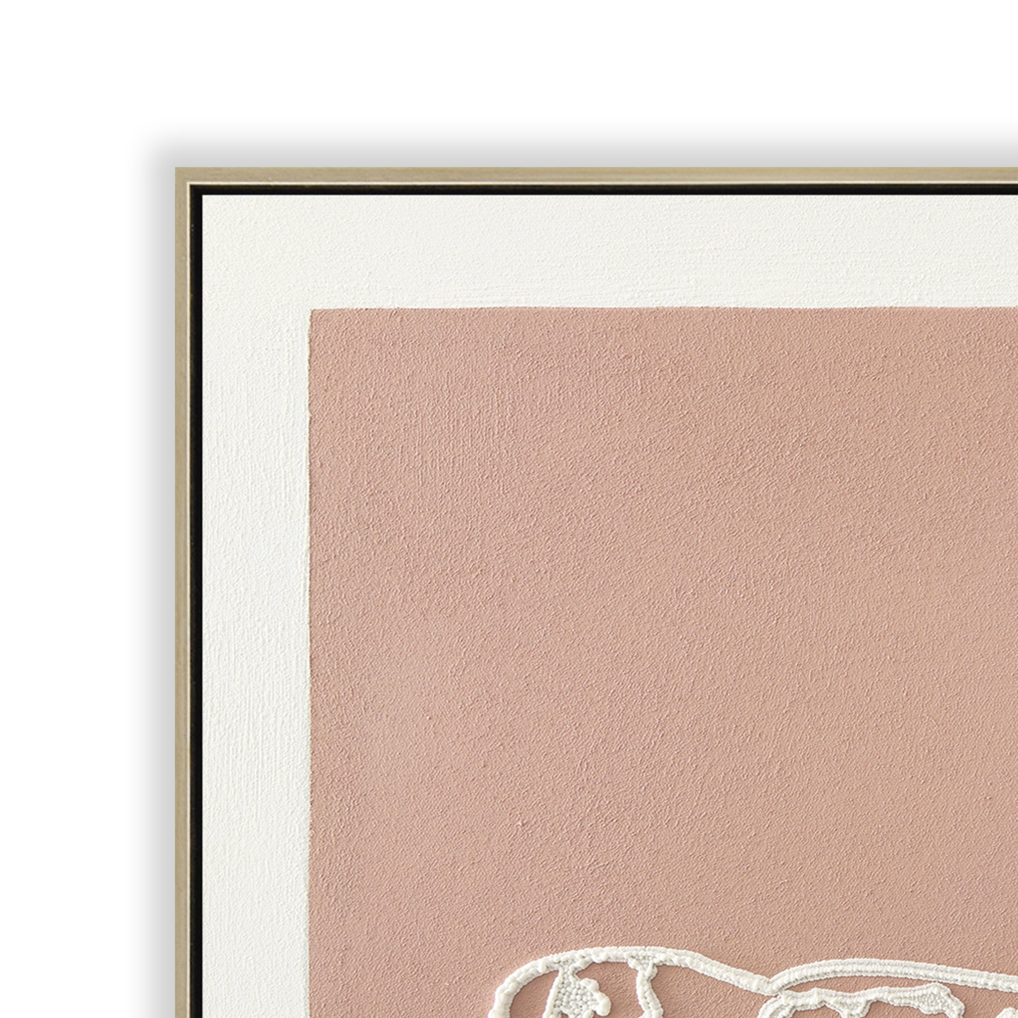 Eden in Bloom 60 x 90cm Framed Canvas - Natural Wall Art Cloud-Core