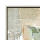 Elysian Haze 80 x 120cm Framed Canvas - Natural Wall Art Cloud-Core