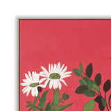 Petals & Porcelains 40 x 40cm Framed Canvas - Natural Wall Art Cloud-Core