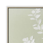 Verdant Whisper 60 x 90cm Framed Canvas - Natural Wall Art Cloud-Core