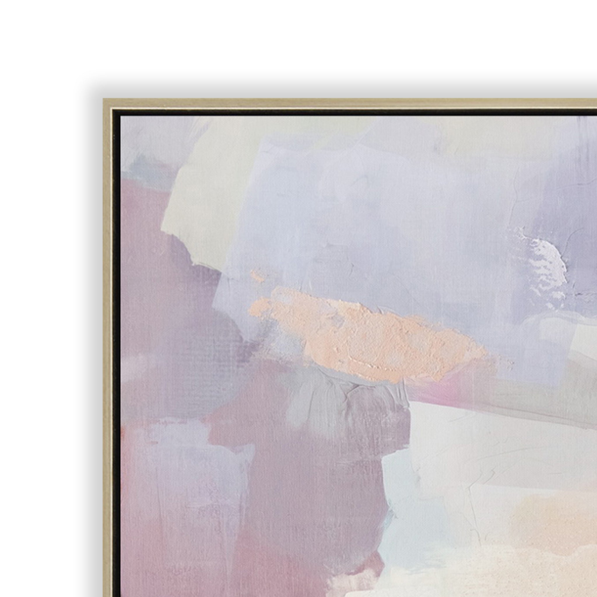 Whispered Hues 90 x 140cm Framed Canvas - Natural Wall Art Cloud-Core