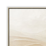 Amber Horizon 120 x 80cm Framed Canvas - Natural Wall Art Cloud-Core